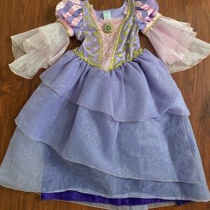Disney princess dresses used like new sizes 7/8 and 9/10